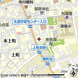 長野県須坂市須坂16周辺の地図