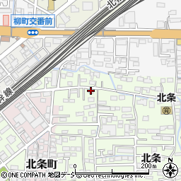 長野県長野市高田45周辺の地図