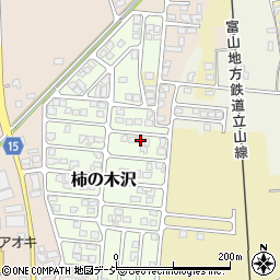 富山県中新川郡立山町柿の木沢56-7周辺の地図