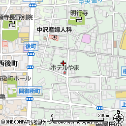 長野県長野市鶴賀権堂町2272周辺の地図
