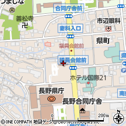 県議会議員公舎周辺の地図