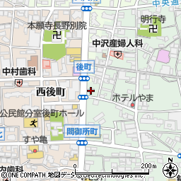 長野県長野市鶴賀権堂町2312周辺の地図