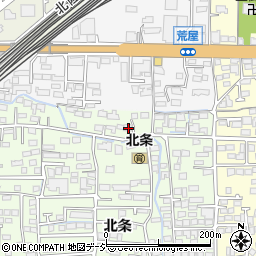 長野県長野市高田110周辺の地図