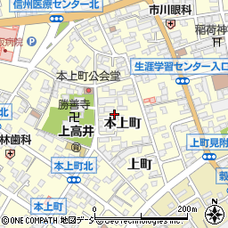 長野県須坂市須坂125周辺の地図