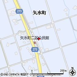 富山県小矢部市矢水町556周辺の地図