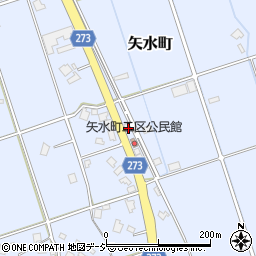富山県小矢部市矢水町154周辺の地図