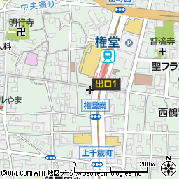 長野県長野市鶴賀権堂町2221周辺の地図