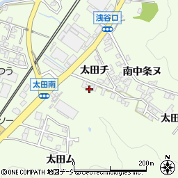 石川県河北郡津幡町太田井周辺の地図