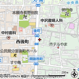 長野県長野市鶴賀権堂町2313周辺の地図
