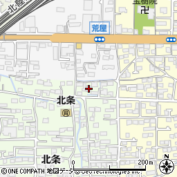 長野県長野市高田116周辺の地図
