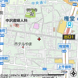 長野県長野市鶴賀権堂町2261周辺の地図