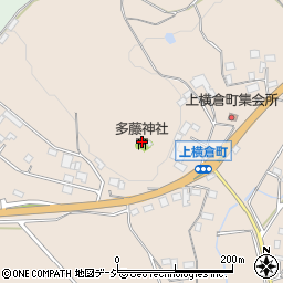 多藤神社周辺の地図