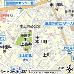 長野県須坂市須坂124周辺の地図