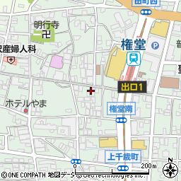 長野県長野市鶴賀権堂町2226周辺の地図
