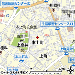長野県須坂市須坂102周辺の地図
