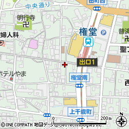 台東食品権堂店周辺の地図