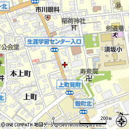 長野県須坂市須坂17周辺の地図