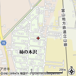 富山県中新川郡立山町柿の木沢55周辺の地図