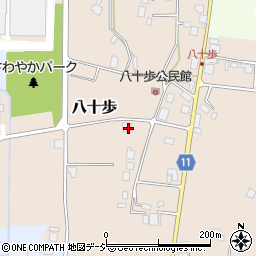 富山県砺波市八十歩67周辺の地図