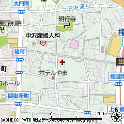 長野県長野市鶴賀権堂町2267周辺の地図