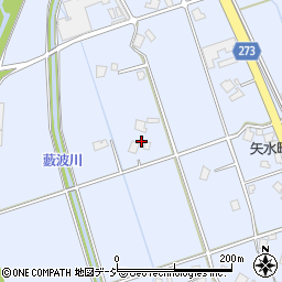 富山県小矢部市矢水町68周辺の地図