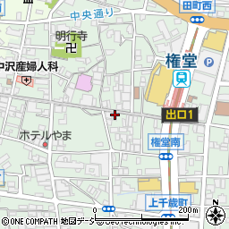 長野県長野市鶴賀権堂町2227周辺の地図