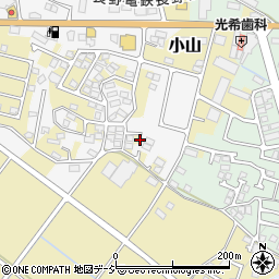 長野県須坂市小山小山町周辺の地図