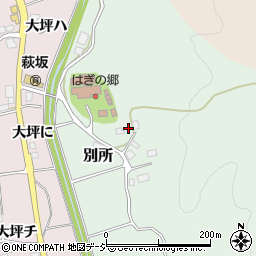 石川県津幡町（河北郡）別所（ヘ）周辺の地図