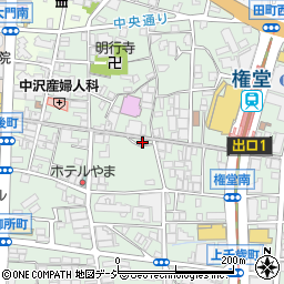 長野県長野市鶴賀権堂町2258周辺の地図