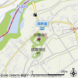 川龍寺周辺の地図
