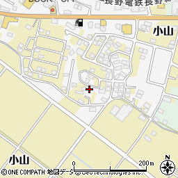 長野県須坂市高梨2483周辺の地図
