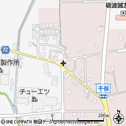 富山県砺波市千保323周辺の地図