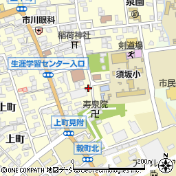 長野県須坂市須坂751周辺の地図