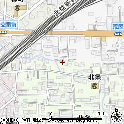 長野県長野市高田58周辺の地図