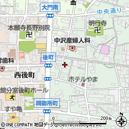 長野県長野市鶴賀権堂町2300周辺の地図