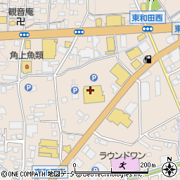 富国生命保険相互会社　須坂長野東営業所周辺の地図