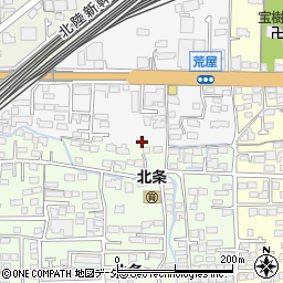 長野県長野市三輪荒屋1176周辺の地図