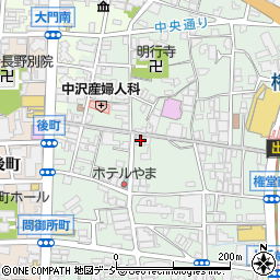 オリオン餃子 長野権堂店周辺の地図