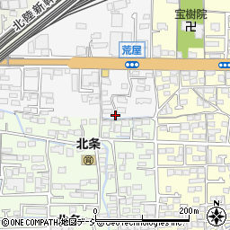 長野県長野市三輪荒屋1164周辺の地図