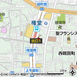 長野県長野市鶴賀権堂町2199-18周辺の地図
