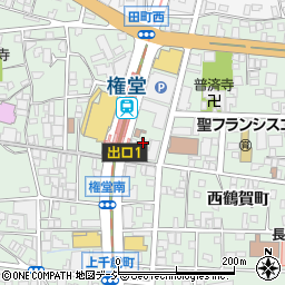 長野県長野市鶴賀権堂町2209周辺の地図