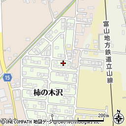 富山県中新川郡立山町柿の木沢18-19周辺の地図