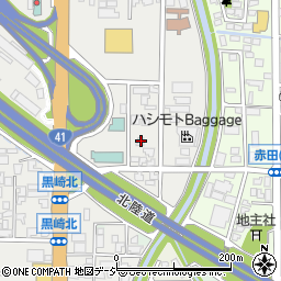 富山県富山市黒崎41周辺の地図