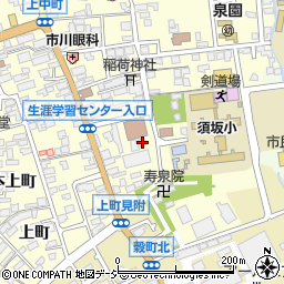 長野県須坂市須坂749周辺の地図