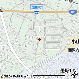 長野県須坂市塩川669-9周辺の地図