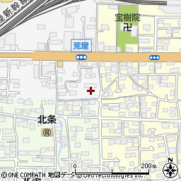 長野県長野市三輪荒屋1162周辺の地図