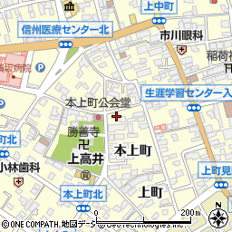 長野県須坂市須坂128周辺の地図