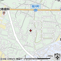 長野県須坂市塩川700-14周辺の地図