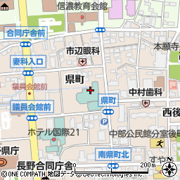 株式会社長野ホテル犀北館周辺の地図