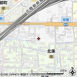 長野県長野市三輪荒屋1186周辺の地図